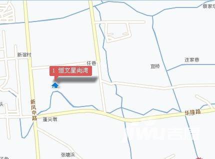 恒文星尚灣位置交通圖