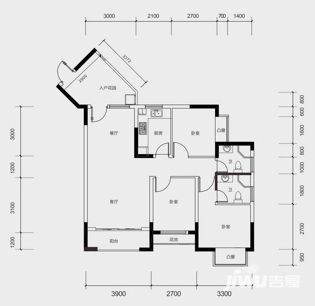 星语林·汀湘十里星语林汀湘十里户型图 2.