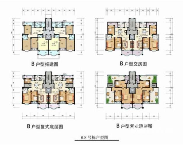 泰禹云开一品户型图