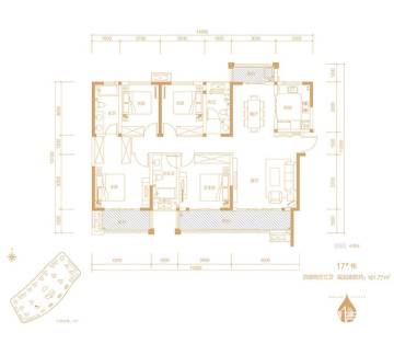 长沙中建梅溪湖中心宝铂公馆户型图-房型图-平面图-吉屋网