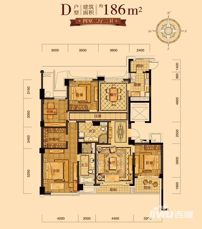 杭州赛丽绿城慧园户型图_首付金额__0.0平米 - 吉屋网