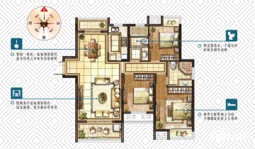 (老盘加推)cbd楚世家户型户型图