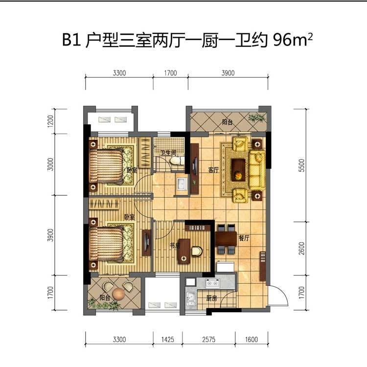 星悦城b1户型