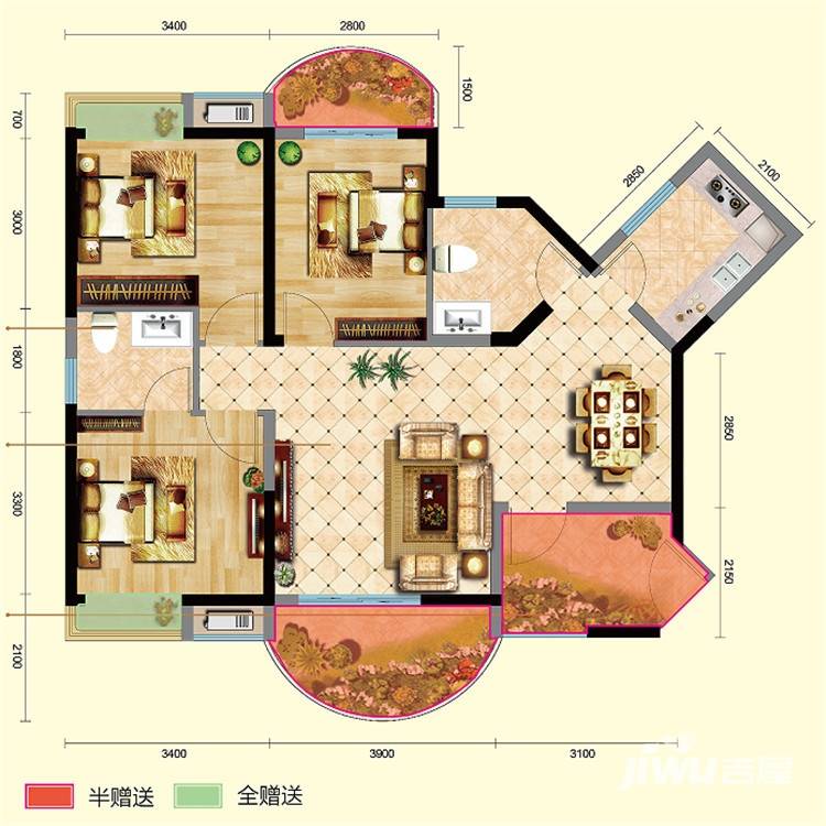 武汉国博新城楼盘户型