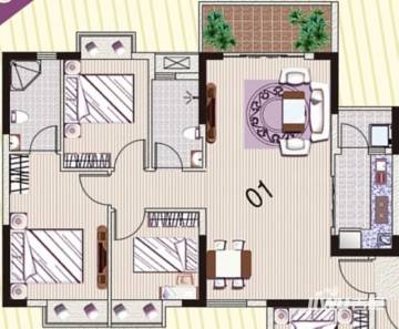 广州顺欣花园户型图-房型图-平面图-吉屋网