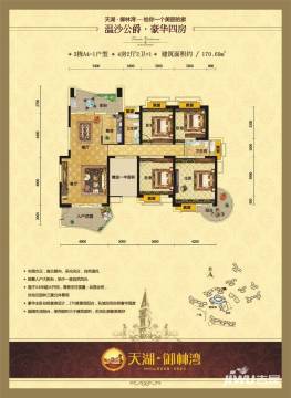 (在售)天湖御林湾户型户型图