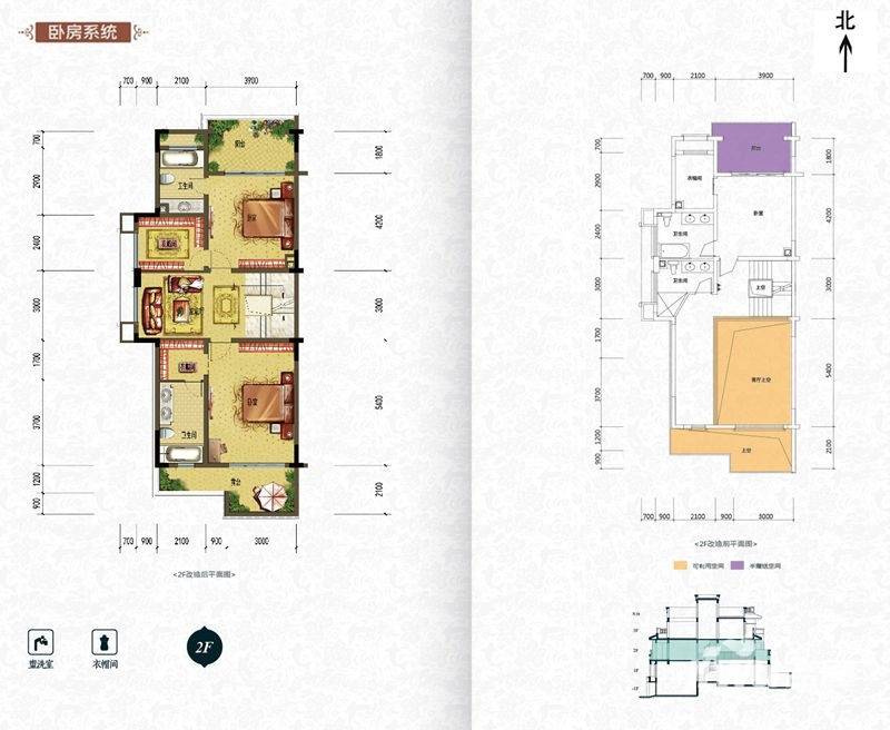 金科廊桥水乡金科廊桥水乡户型图 b2户型2f