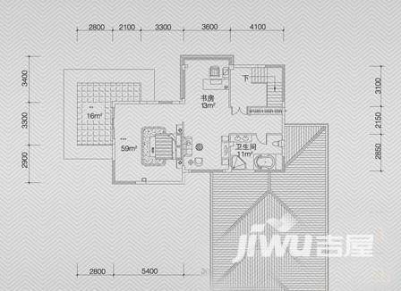 45㎡户型图|泰达天海国际4房3厅3卫户型图_海口秀英区泰达天海国际