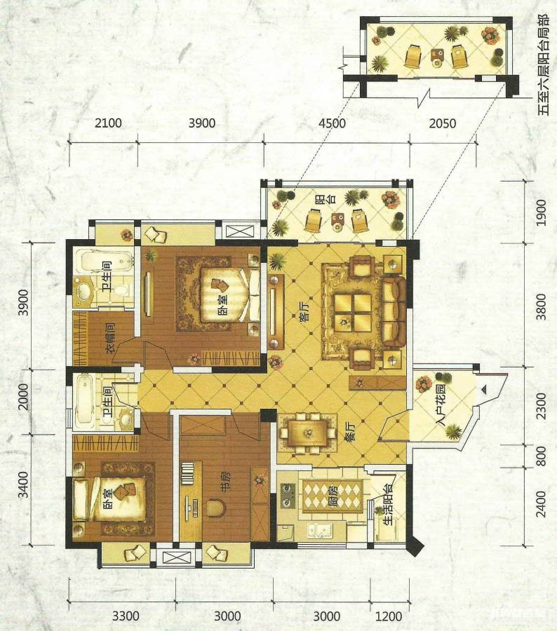 御锦苑户型图