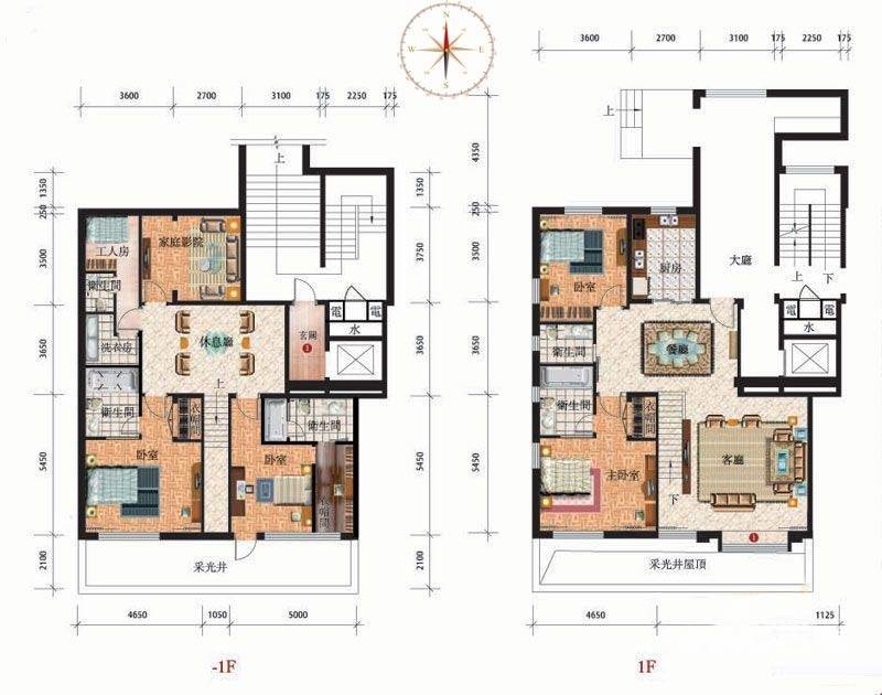 长春太阳世家跃层b户型图户型图_首付金额__0.0平米