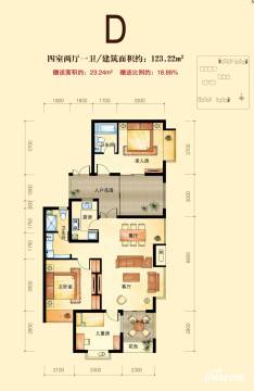 石家庄北城国际户型图,房型图,平面图,小区楼盘