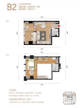 宁德龙威经茂广场户型图-房型图-平面图-吉屋网