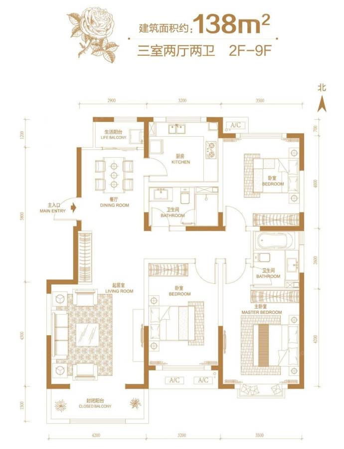 太原富力城楼盘户型