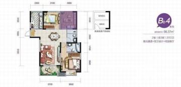 西安御锦城户型图-房型图-平面图-吉屋网