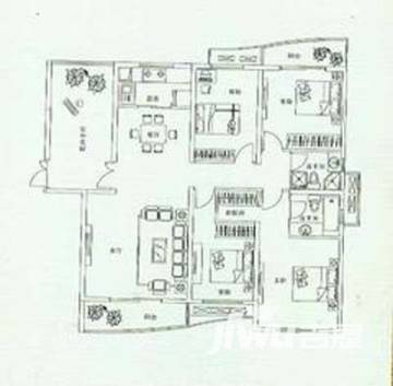 郑州升龙御玺户型图-房型图-平面图-吉屋网