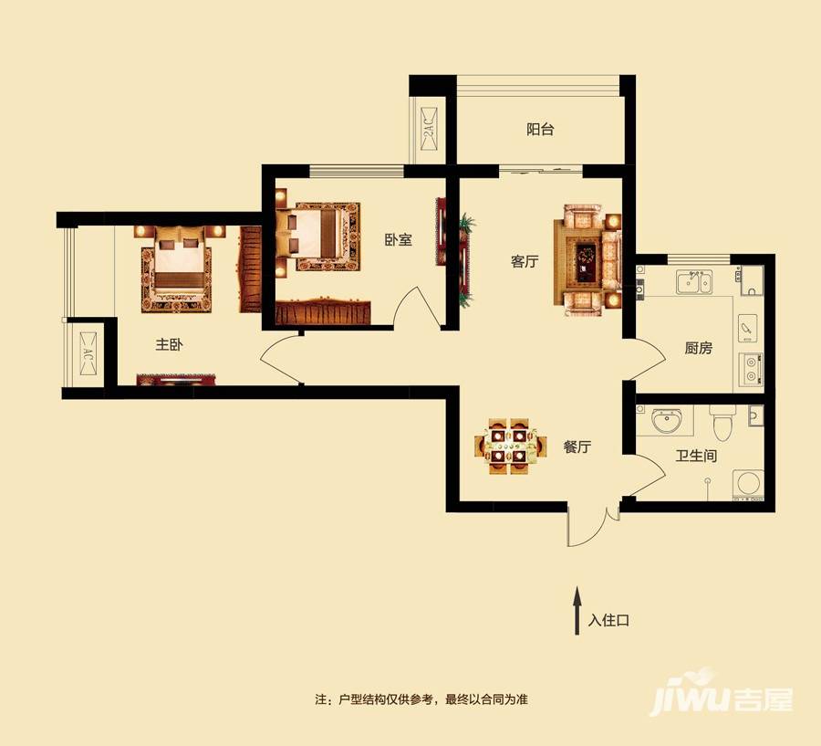 郑州升龙天汇广场b5户型户型图_首付金额__0.0平米