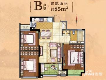 (待售)新城香溢俊园户型户型图