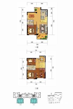 珠海华融琴海湾户型图-房型图-平面图-吉屋网