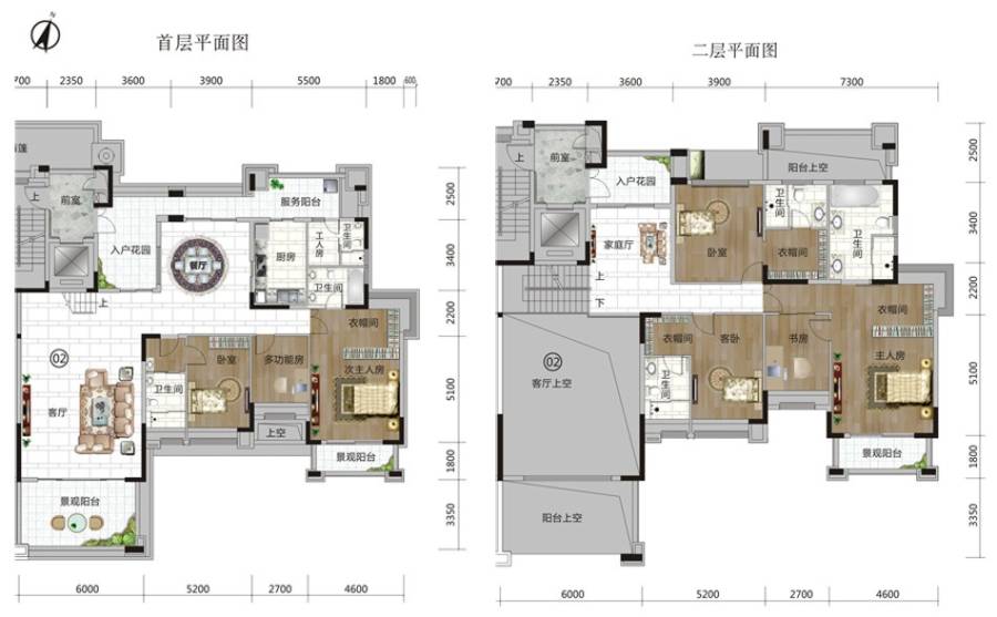 绿岛明珠绿岛明珠户型图 13座 复式 02单元户型图 385㎡