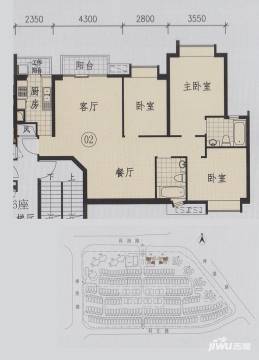 佛山涟岸户型图-房型图-平面图-吉屋网