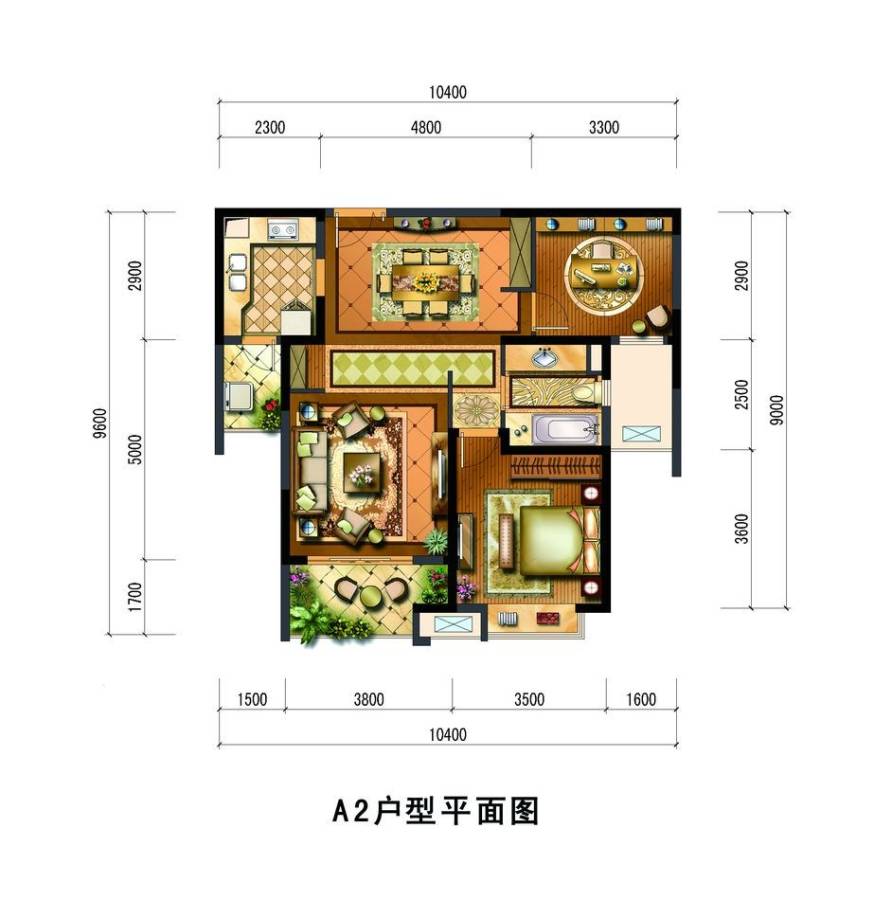 九方城楼盘户型