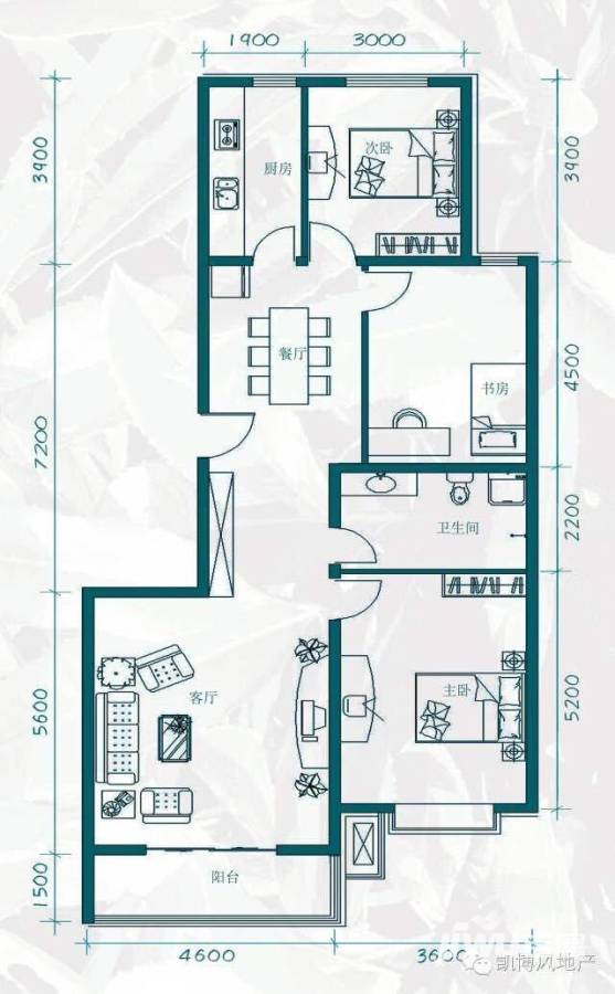 张家口领秀城户型图_首付金额__0.0平米 - 吉屋网