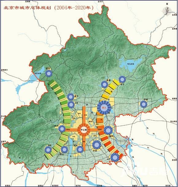 北京御墅规划图