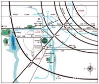 领秀翡翠墅位置交通图