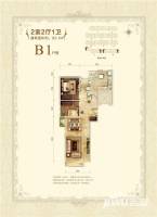 金隅翡丽·蓝爵堡普通住宅82.5㎡户型图