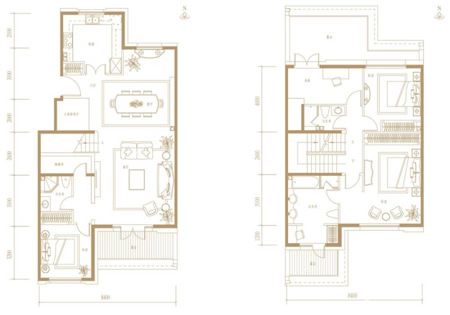 融创千章墅户型图