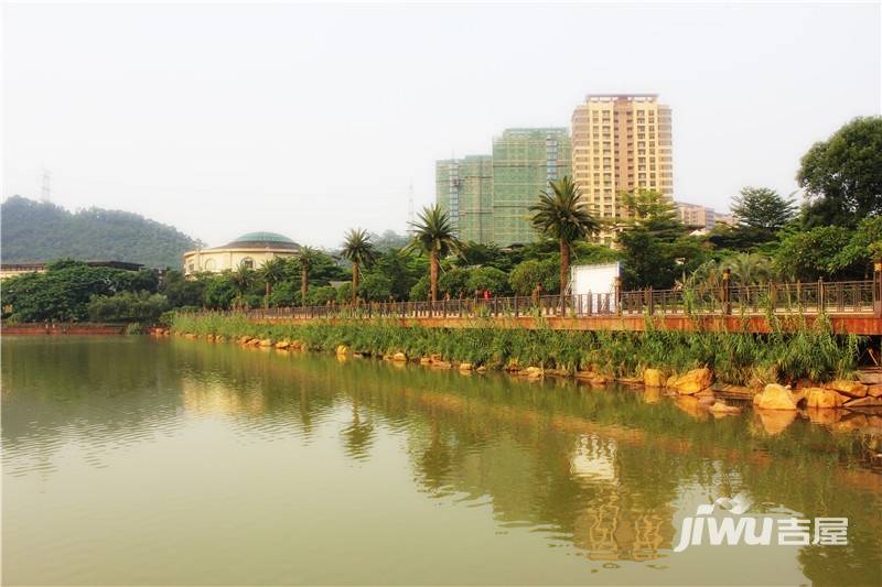 金地湖山大境实景图图片