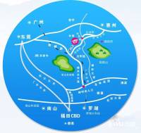 长虹百荟花园位置交通图图片