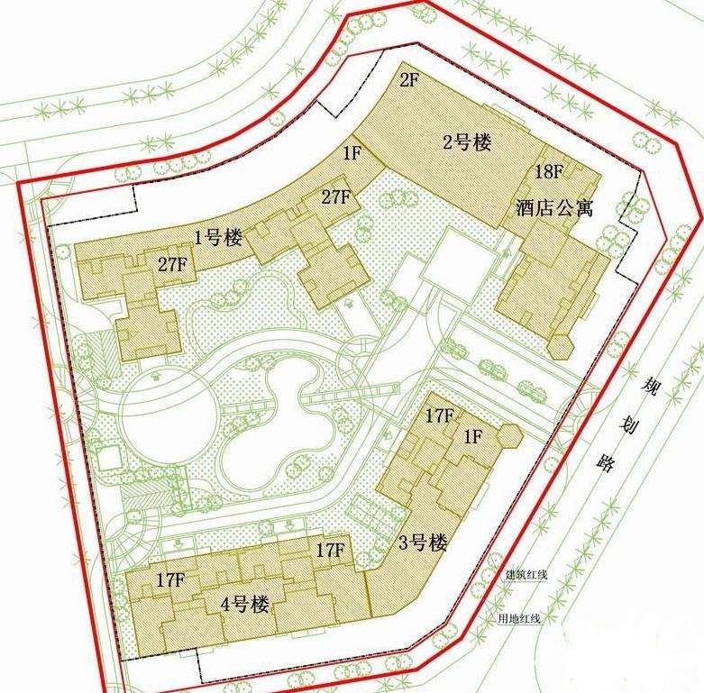 伟隆国际花园规划图图片