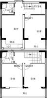 西城美苑3室2厅2卫110.7㎡户型图