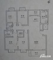 天煜紫悦城3室2厅2卫户型图