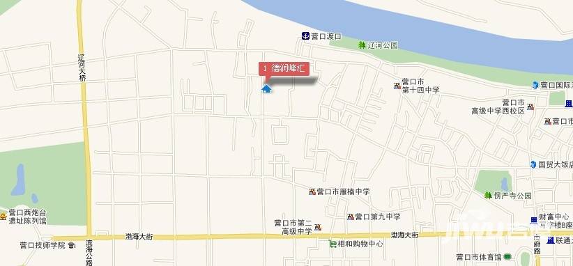 德润峰汇位置交通图