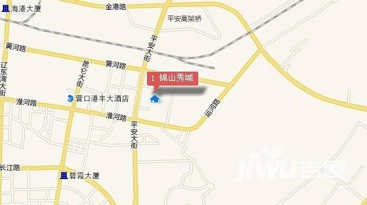 锦山秀城位置交通图