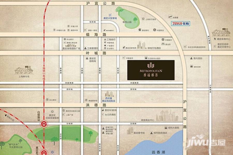 新城香溢都荟位置交通图图片