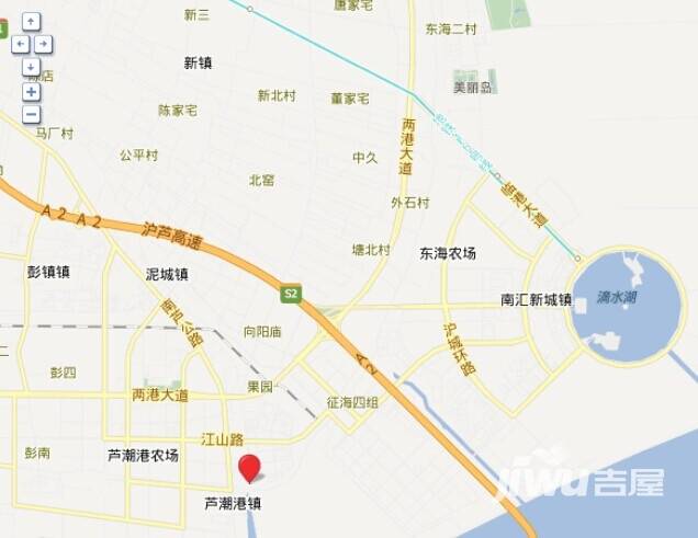 朗诗里程位置交通图图片