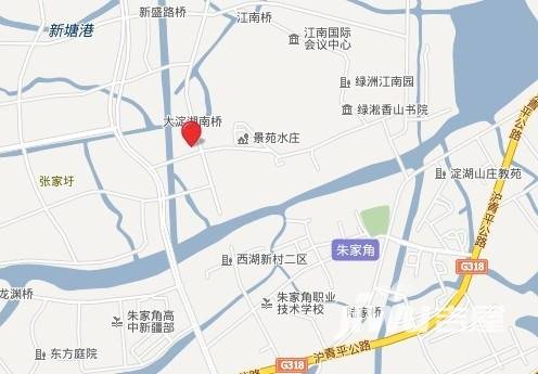 证大上海西镇位置交通图图片