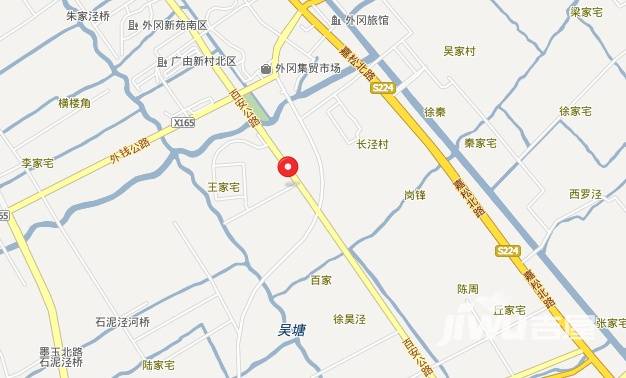 路劲上海庄园位置交通图图片
