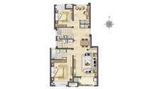 朗诗里程普通住宅98㎡户型图