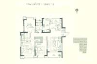 中海寰宇天下普通住宅130㎡户型图
