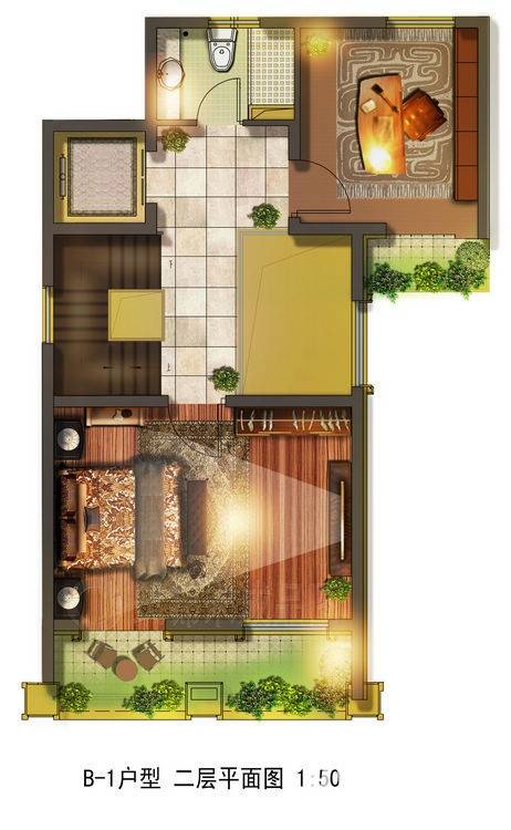 保集澜湾普通住宅215㎡户型图