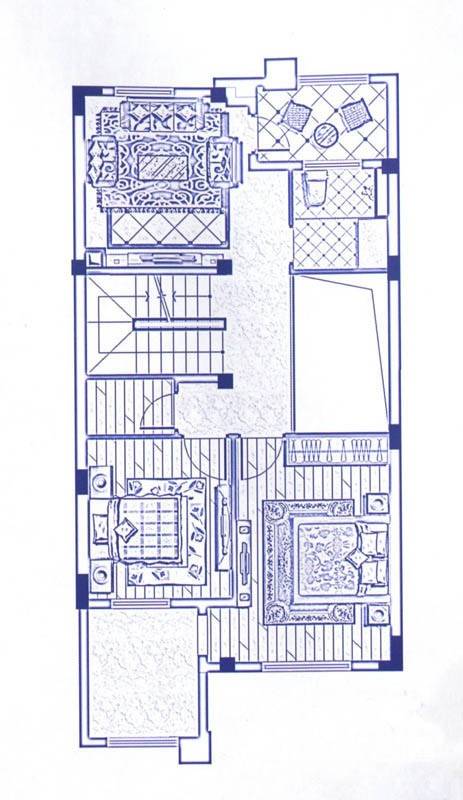 长泰东郊御园2室1厅1卫187㎡户型图