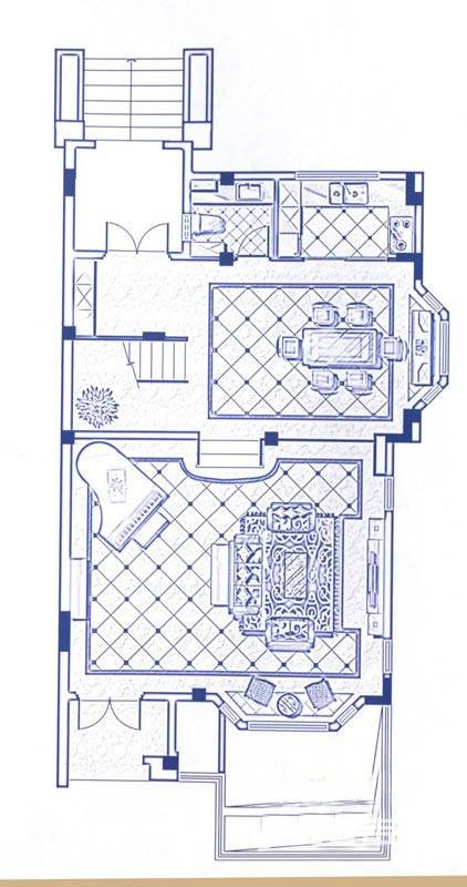 长泰东郊御园0室2厅1卫223㎡户型图