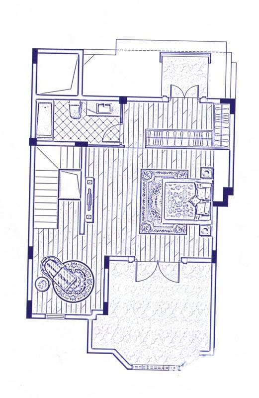 长泰东郊御园普通住宅223㎡户型图