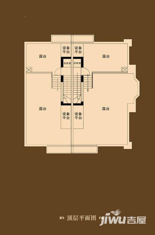 御沁园4室2厅4卫236㎡户型图