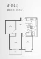 五月花都荟豪庭普通住宅89㎡户型图