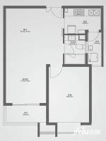 五月花都荟豪庭普通住宅78㎡户型图